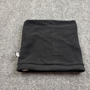 TURTLE FUR Black Fleece Neck Gator Face Mask One Size Fits Most